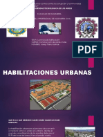 Habilitaciones Urbanas Diapositiva 2019