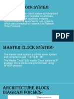 Master Clock System