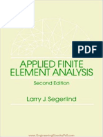 Applied Finite Element Analysis Second Edition Ebook