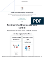 Get Unlimited Downloads With Scribd!: Select Your Payment Method