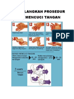 6 Langkah Prosedur Mencuci Tangan