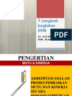 7 Langkah Kegiatan UKM