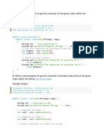 Java String Methods Examples