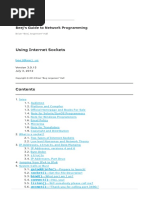 Beej's Guide To Network Programming