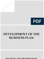 Parts of Business Plan From Other Author