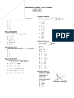 Soal Matematika IPS