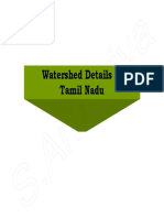 Watershed Details of Tamil Nadu