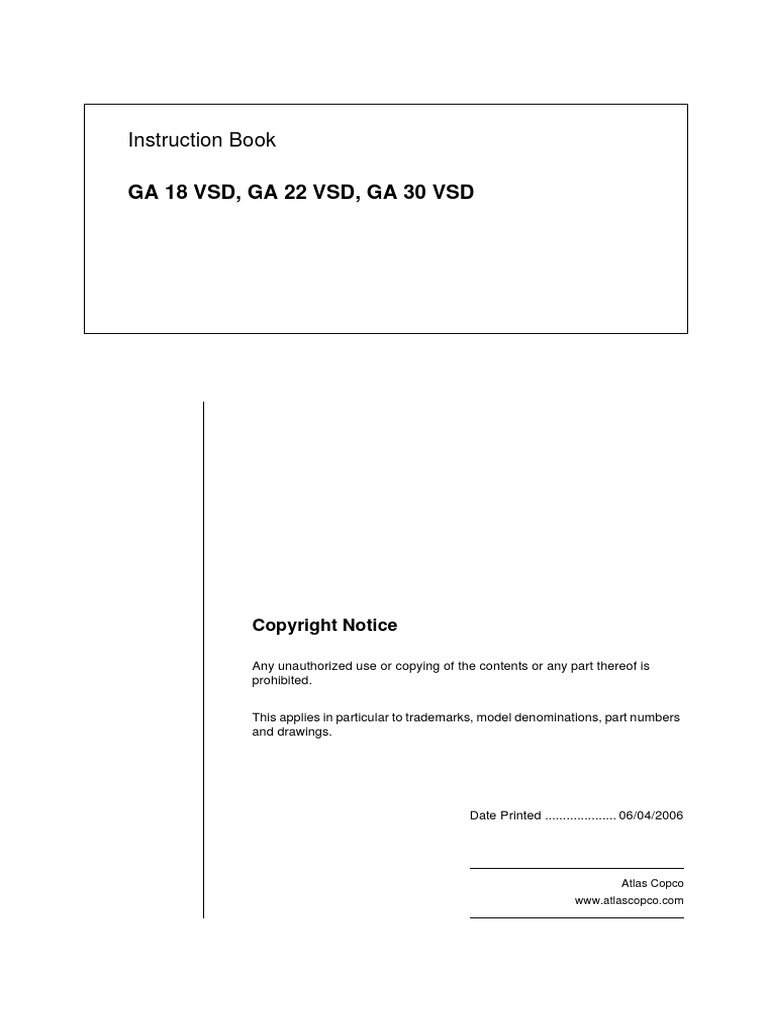 Instruction Book | PDF