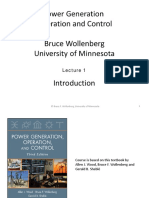 Lecture 1 Introduction To Economics of Power Generatioon