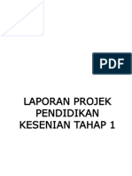 Cover Projek Kesenian