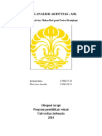 Analisis Akitivitas-Makan Roti