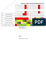 Rencana Jadwal Dinas Rekam Medik Bulan Oktober 2019