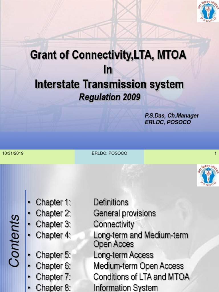 LTA and MTOA Regulations Overview | PDF | Electrical Grid | Electric ...