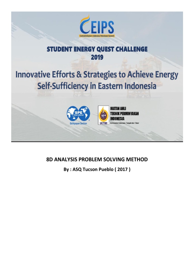 8d Analysis Problem Solving Method Pdf