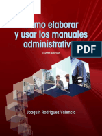 269319740 Como Elaborar Manuales Administrativos Rodriguez Valencia PDF