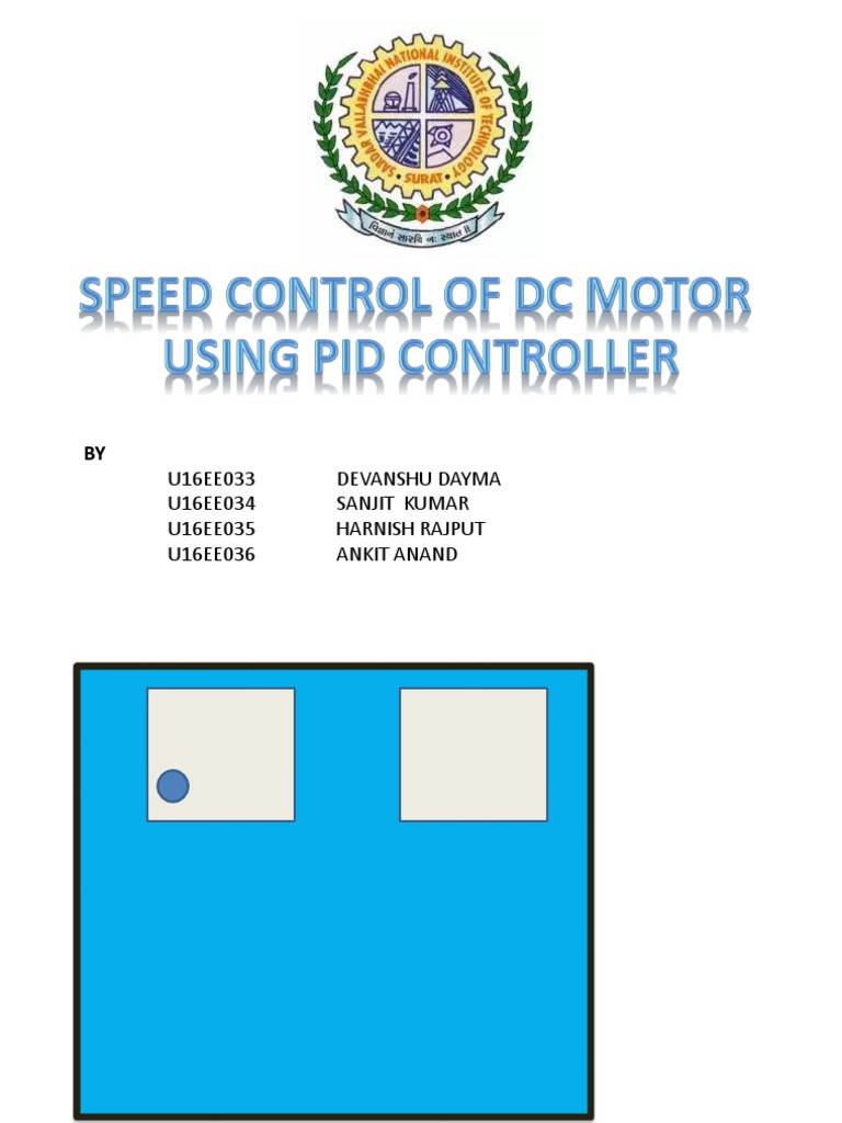 DC Motor Speed Control with PID Optimization | PDF