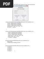 Net Bean Java (Informatics Practices) Practical File For Class 12