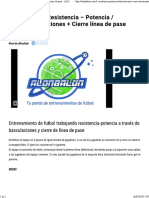 #1 Resistencia - Potencia - Basculaciones + Cierre Línea de Pase - ALONBALON PDF