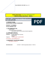 Safety Data Sheet for e-Chem RIGWASH 3223 Cleaner