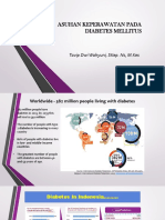 Asuhan Keperawatan Pada Diabetes Mellitus: Tavip Dwi Wahyuni, Skep. NS, M.Kes