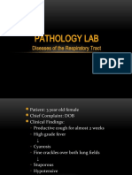 Pathology Lab: Diseases of The Respiratory Tract
