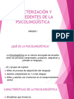 Antecedentes de La Psicolingüística (2019)