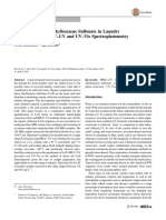 Analysis of Linear Alkylbenzene Sulfonate in Laundry PDF
