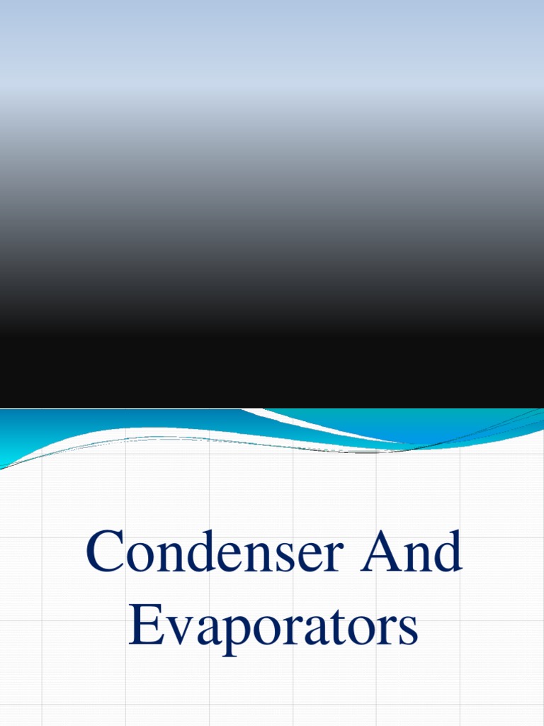 Jet and Surface Condenser Overview | PDF | Air Conditioning | Heat Transfer