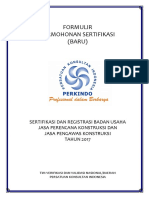 Cover Formulir Perkindo