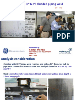 Technical Presentation Towards UT On Cladded Piping