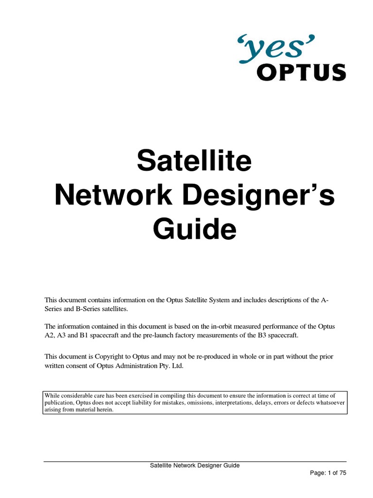 Satellite Network Designers Guide PDF | PDF | Satellite | Antenna (Radio)