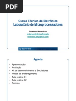 Aulas - Laboratório de Microprocessadores