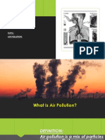 Present By: Zeeshan Abbas:: Topic: Air Pollution