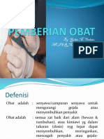 Pemberian Obat