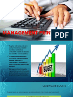 Management Prin Bugete
