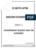 Eco With Atm: Government Budget and The Economy