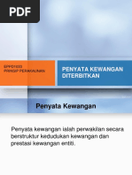 Kuliah 12 - Penyata Kewangan Diterbitkan