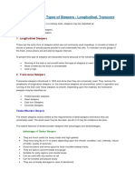 Railway Sleepers - Types of Sleepers - Longitudinal, Transvers.pdf