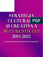 Strategia culturală și creativă a Bucureștiului 2015-2025