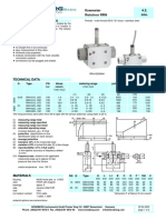 Rotor General Characteristics: Flowmeter 4.2. Rototron RRH