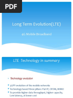 Long Term Evolution (LTE) : 4G Mobile Broadband