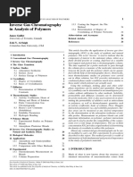 Inverse Gas Chromatography in Analysis of Polymers: James Guillet