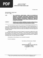 Mass Blood Donation (MBD) Guidelines | PDF | Blood Donation | Blood