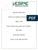 Deber ISO9001 Sebastian Simbaña 3854