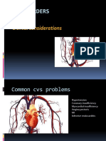 CVS Dental Considerations