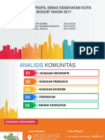 Analisis Profil Dinkes Kota Bogor 2017