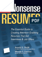 No-Nonsense Resumes Creating Attention Grabbing Resumes PDF