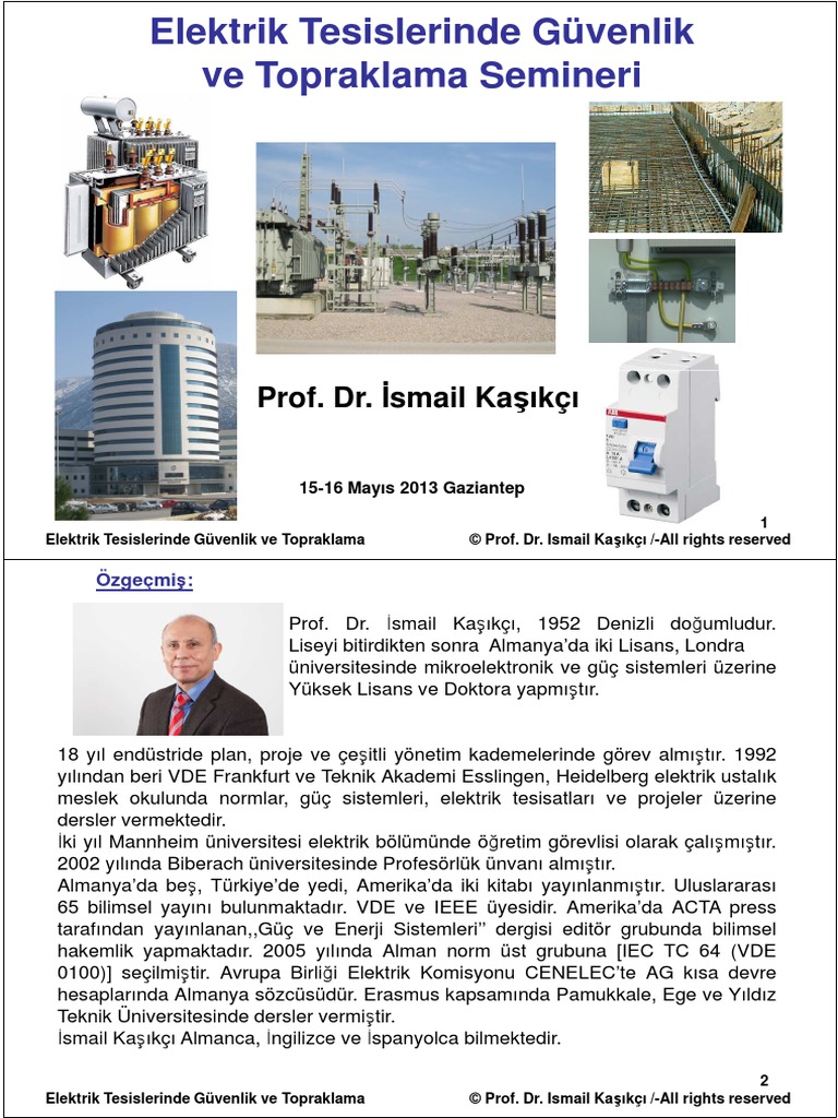 IEC 60364 Standardı Eğitim Sunumu | PDF