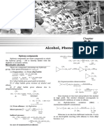 Alcohol, Phenol and Ethers