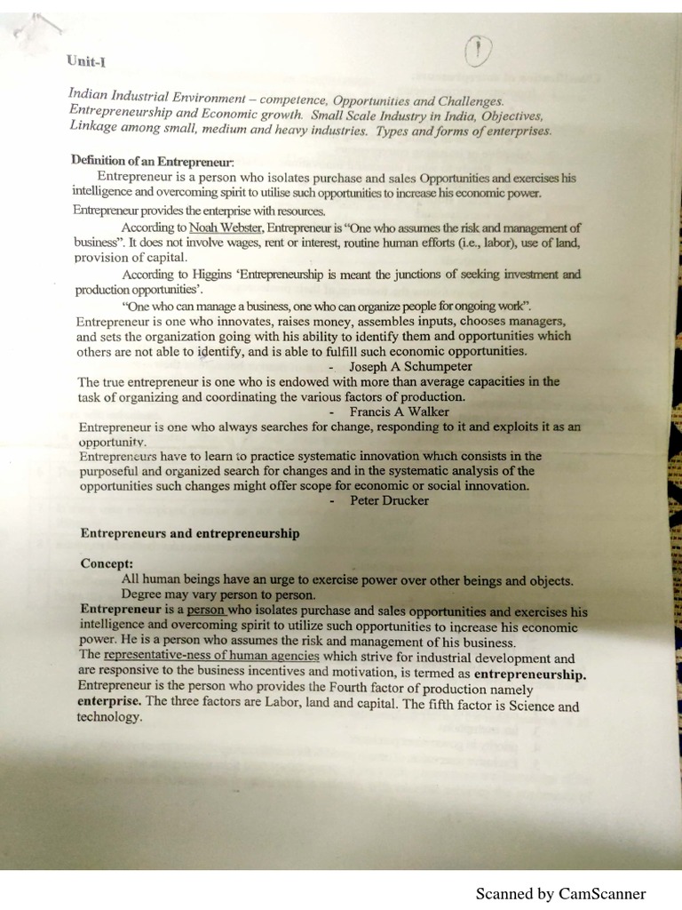 ENTP Unit1 | PDF